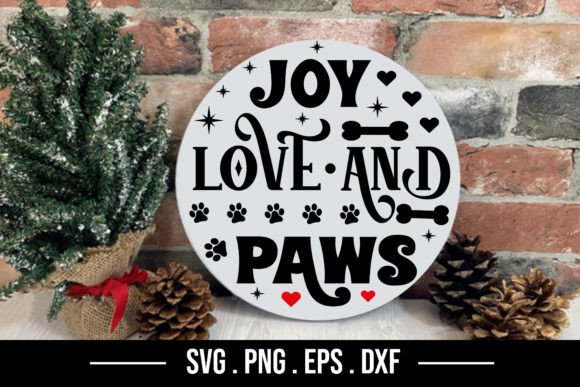 Joy Love and Paws Christmas Dog SVG: A Designer's Review