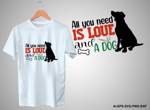 Love and a Dog T-shirt Design: A Practical Review
