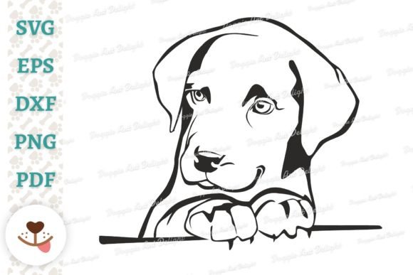 Peeking Pointer Puppy Dog Svg Dxf Png